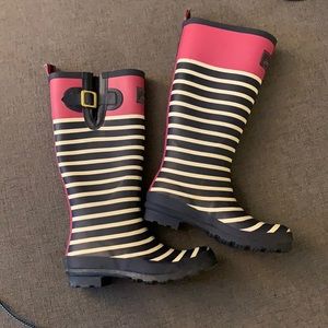 Joules rain boots US size 6